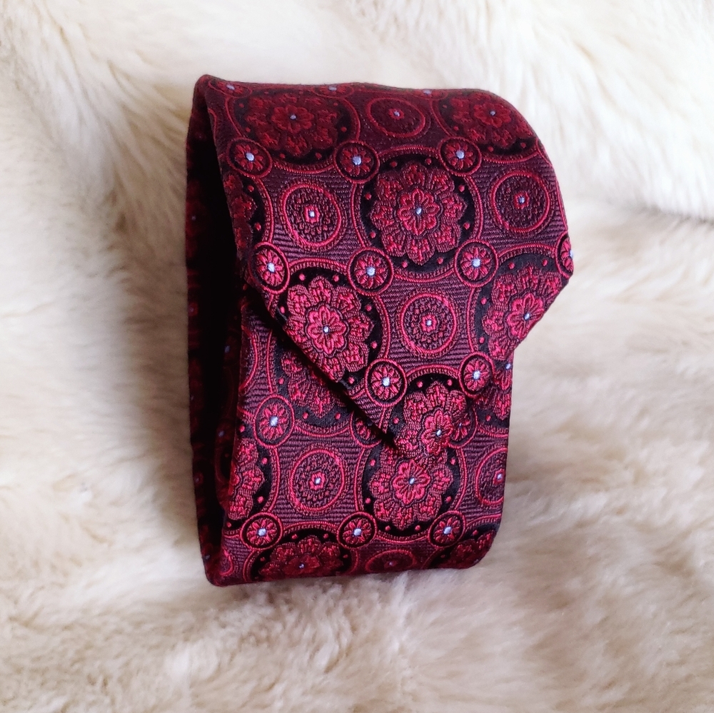 Ted baker 100% silk tie made in USA